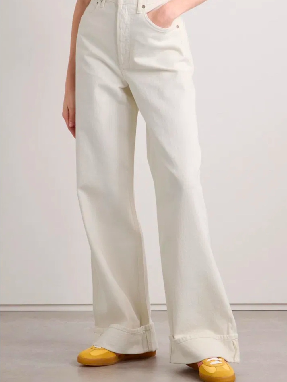AGOLDE Dame High-Rise Wide-Leg Jeans